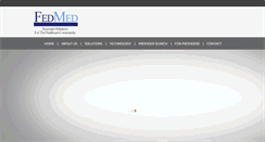 Desktop Screenshot of fedmedinc.com